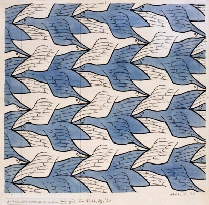MC Escher 'Symmetry'